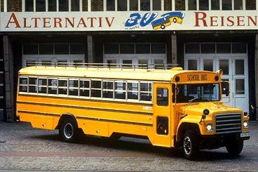 Original amerikanischer Schulbus