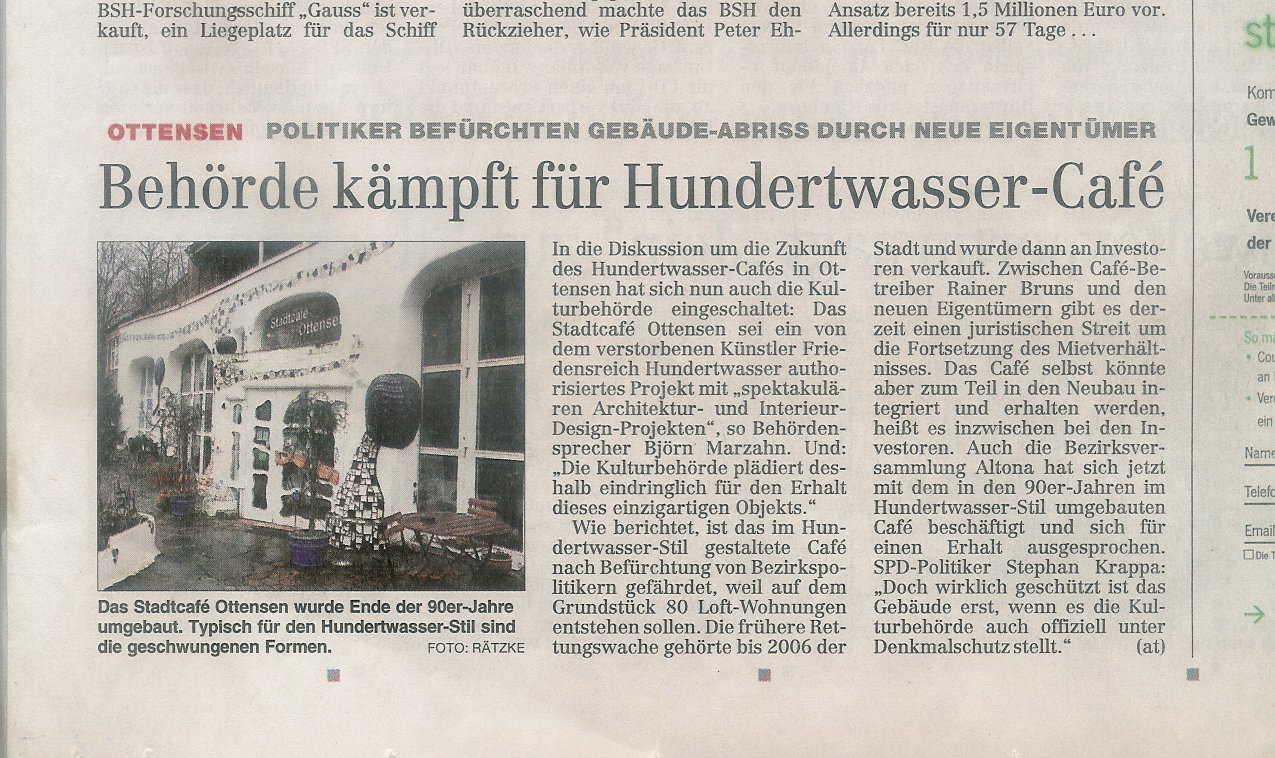 Hamburger Abendblatt vom 2./3.2.2008, Seite 13