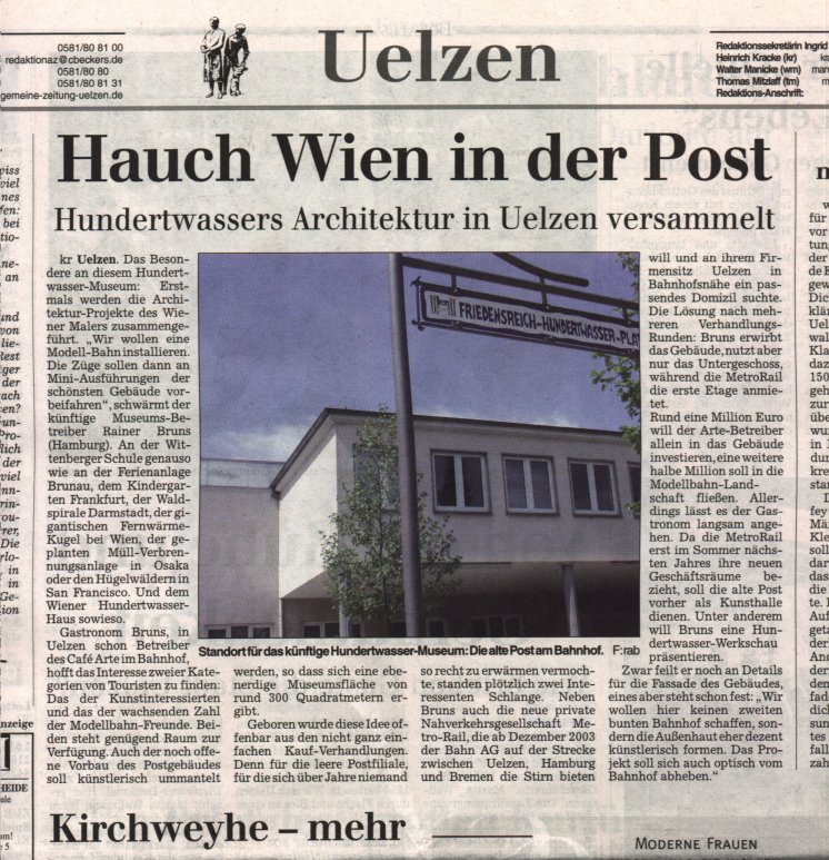 Allgemeine Zeitung vom 22.5.2002, Seite 3