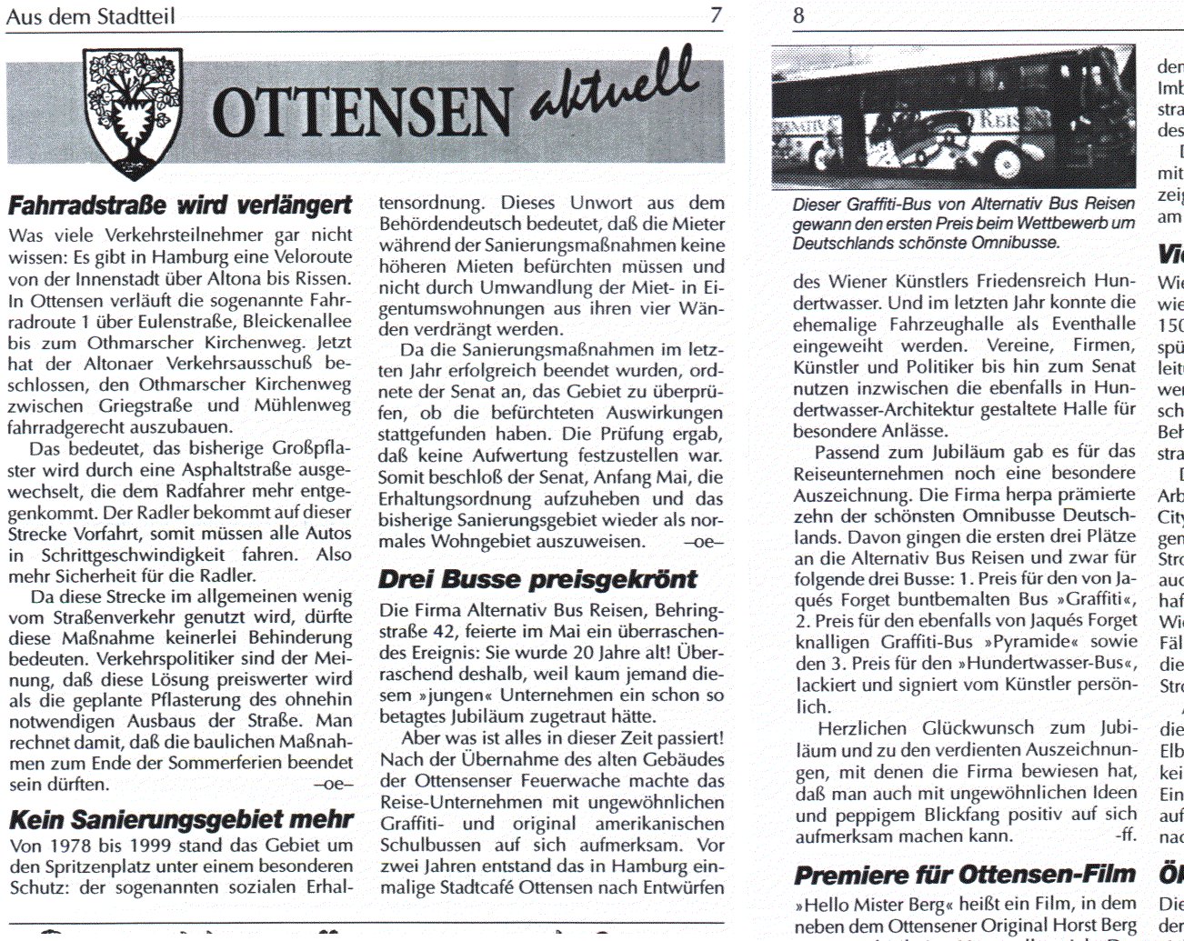 BRIEF AUS Ottensen vom 4.7.2000, Seite 7 und 8