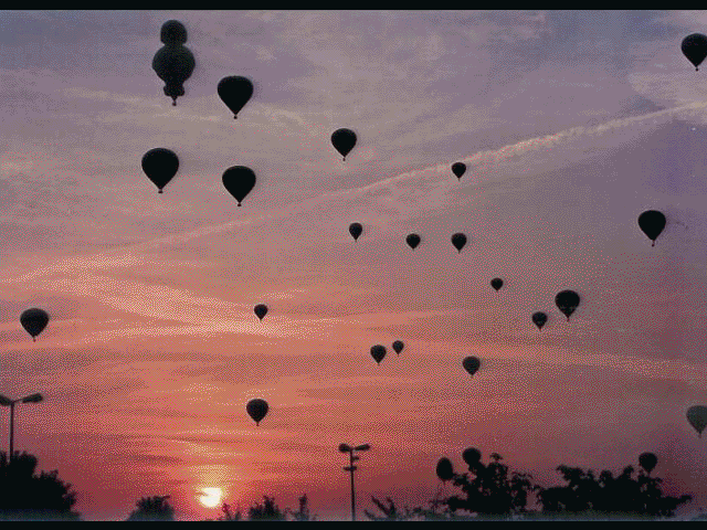 ASCHE Heissluftballon