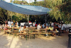 unser Marktplatz im Camp