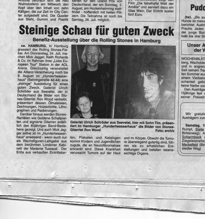 KREISZEITUNG Nordheide Elbe&Geest Nr. 29 a vom 19.7.2003, Seite 15