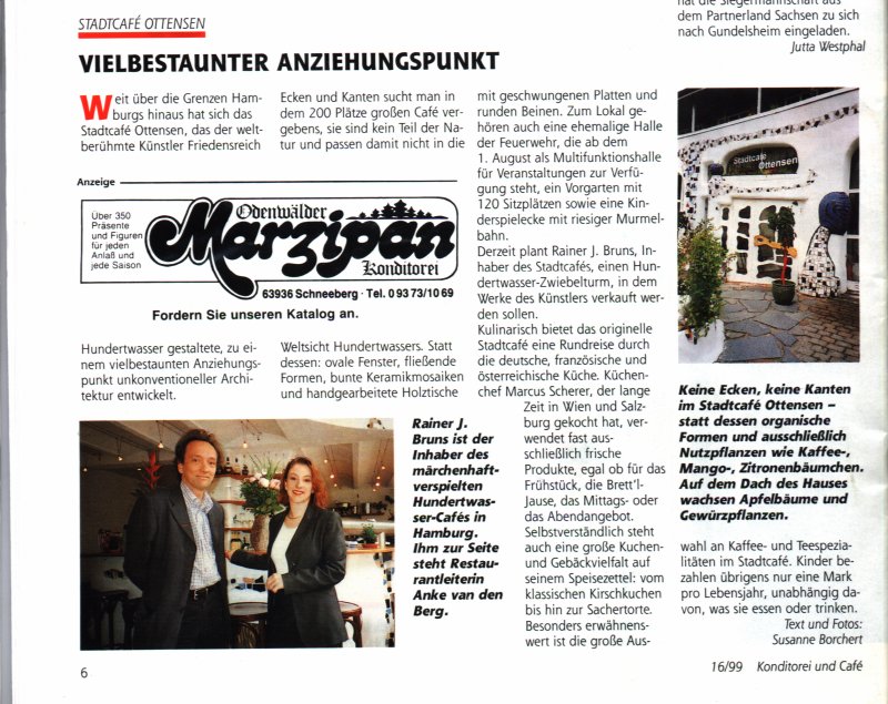 Konditorei und Café Nr. 16 vom 31.7.1999, Seite 6