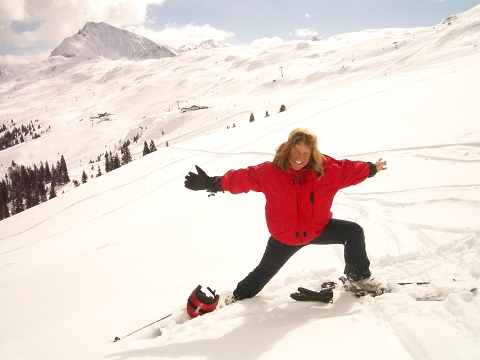 Skilehrerin Renate