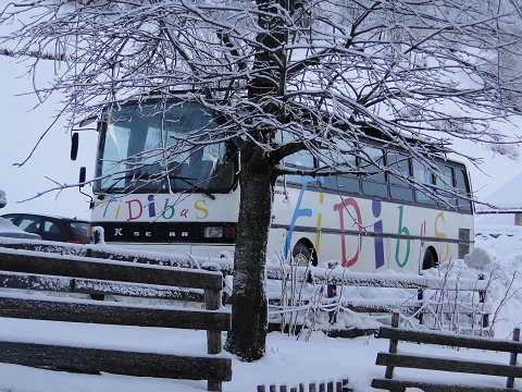 Sichere Ankunft bei Neuschnee