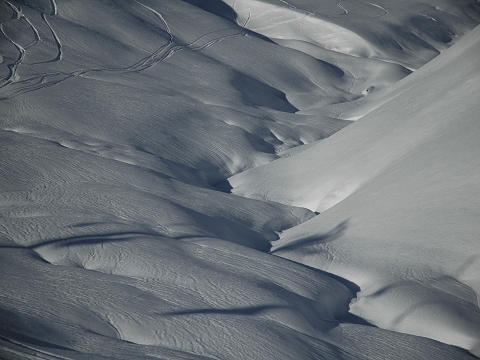 Lust auf Tiefschneeabfahrt