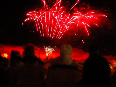 ... und am Ende ein Feuerwerk