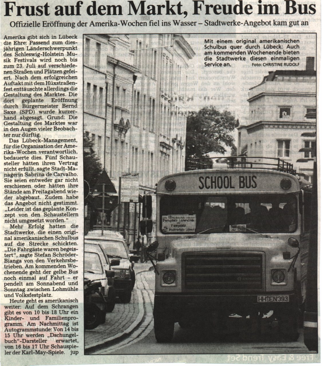 Lübecker Nachrichten vom 17.7.2000, Seite 5