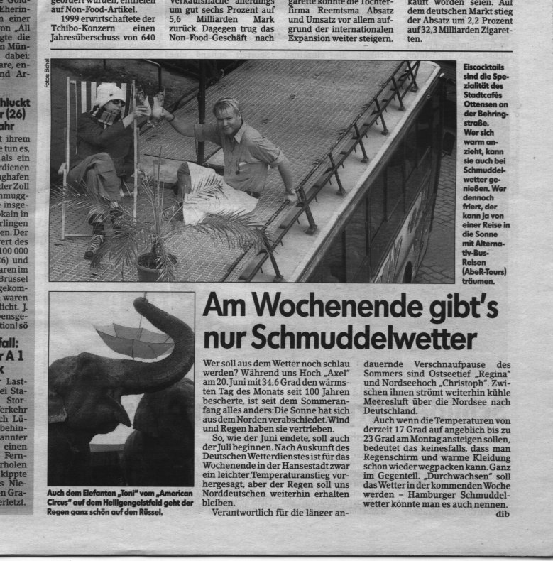 Hamburger Morgenpost Nr. 151 - 26 vom 1./2.7.2000,
 Seite 11