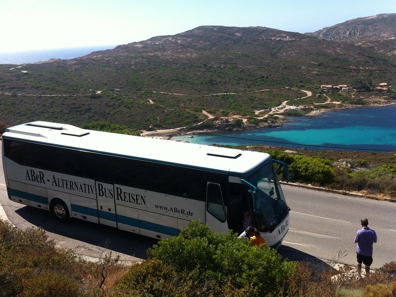 Aussichtsstop, Rückweg von Calvi