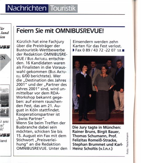 OMNIBUS REVUE Nr. 8/00 vom 1.8.2000, Seite 10
