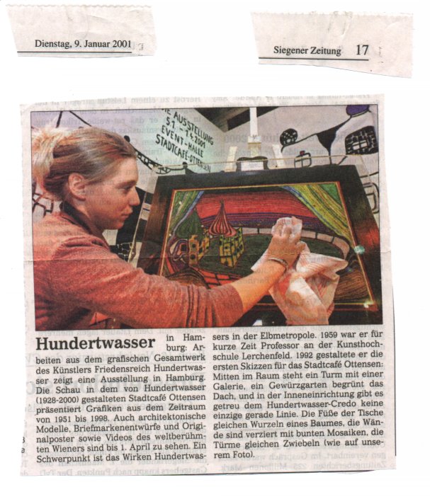 Siegener Zeitung vom 9.1.2001, Seite 17
