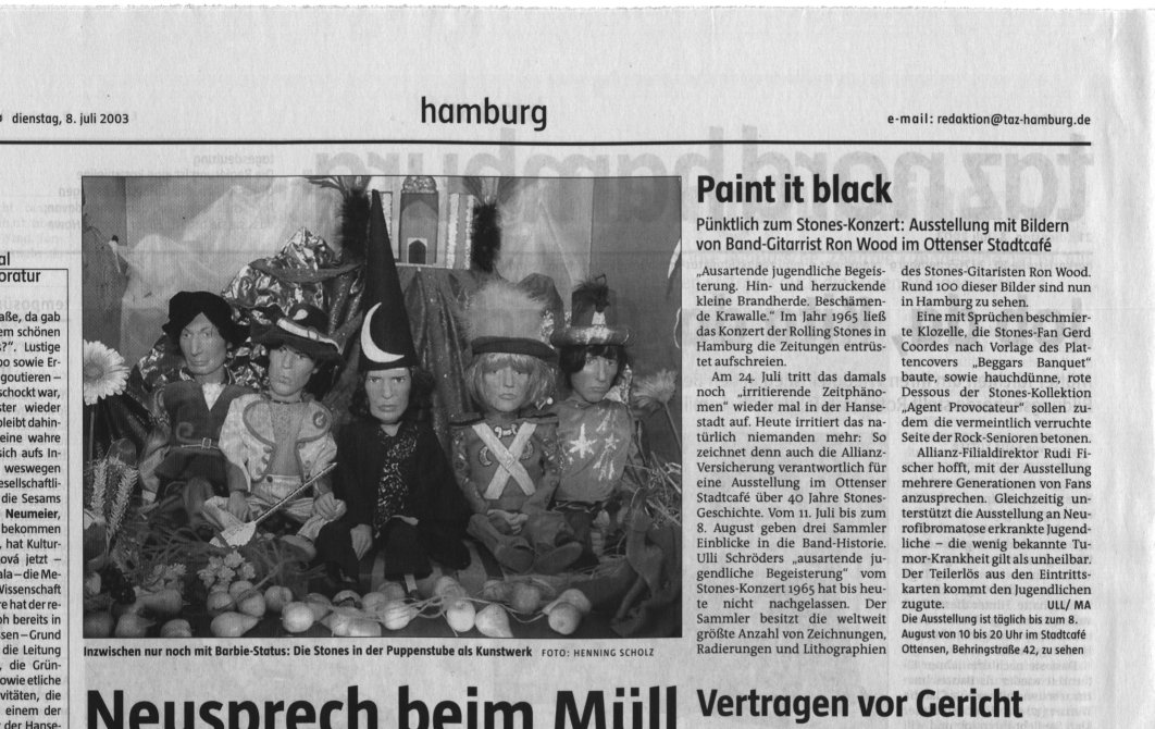 taz Die Tageszeitung Nr. 7098 vom 8.7.2003,Seite 22