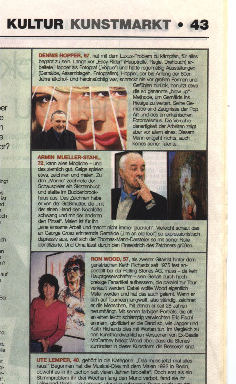 WELT am SONNTAG Nr. 27 vom 6.7.2003, Seite 43