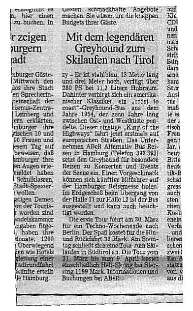 DIE WELT vom 16.2.1996